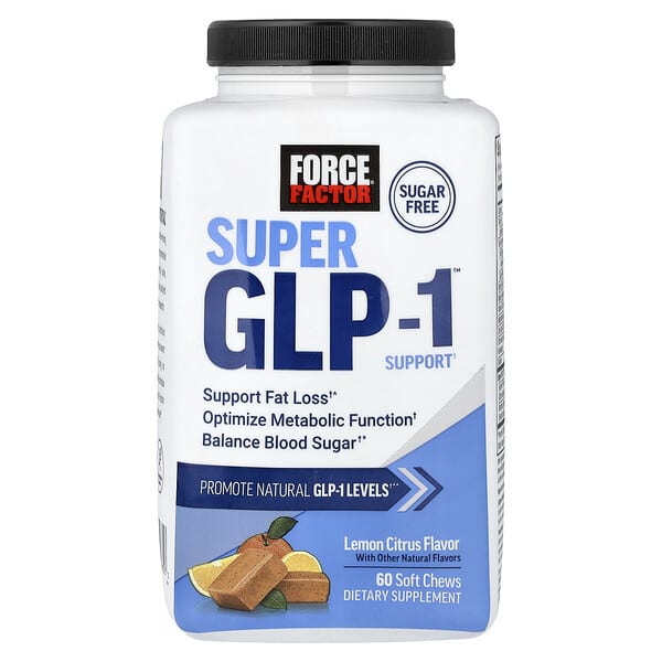 Super GLP-1™ Support, Lemon Citrus, 60 Soft Chews