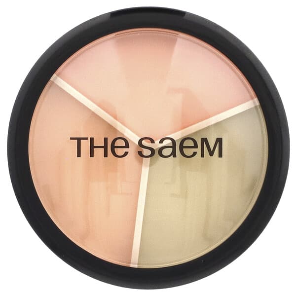 Cover Perfection Triple Pot Concealer, 01 Correct Beige, 0,47 унции, 4,5 г каждый