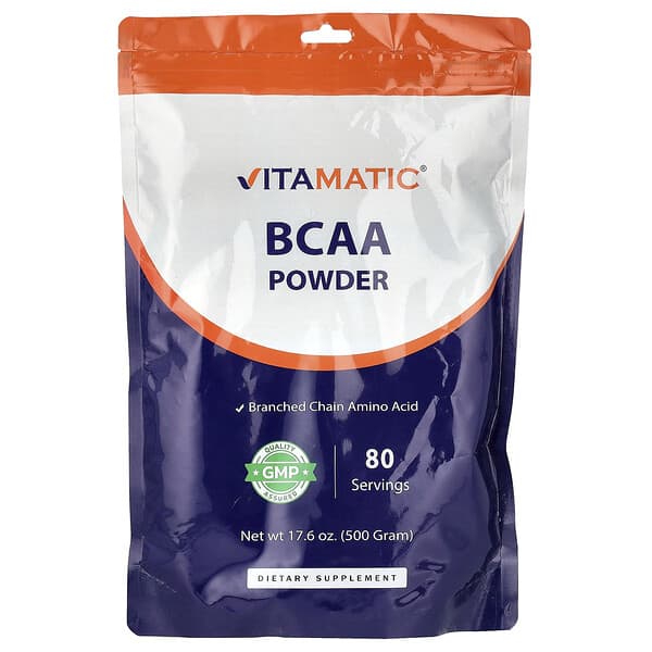 Порошок BCAA, 17,6 унции (500 г)
