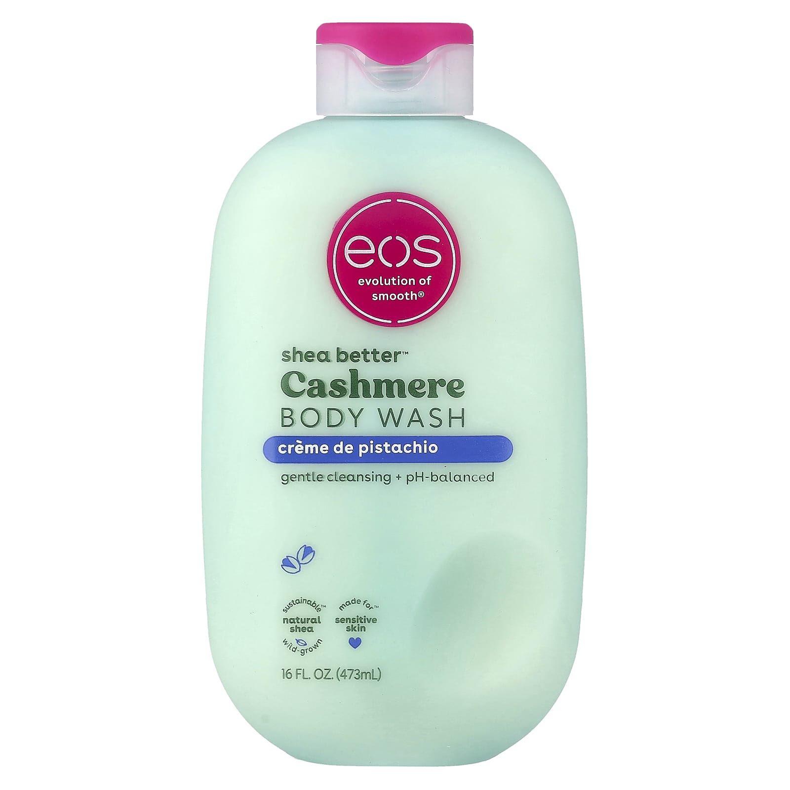 Гель для душа Shea Better™, Cashmere Body Wash, Creme De Pistachio, 16 fl oz (473 ml)