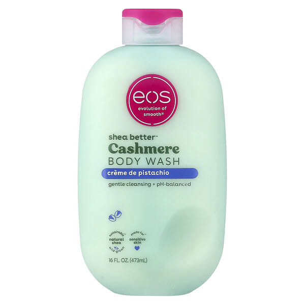 Гель для душа Shea Better™, Cashmere Body Wash, Creme De Pistachio, 16 fl oz (473 ml)