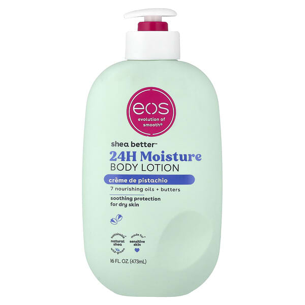 Shea Better™, 24H Moisture Body Lotion, Creme De Pistachio, 16 fl oz (473 ml)