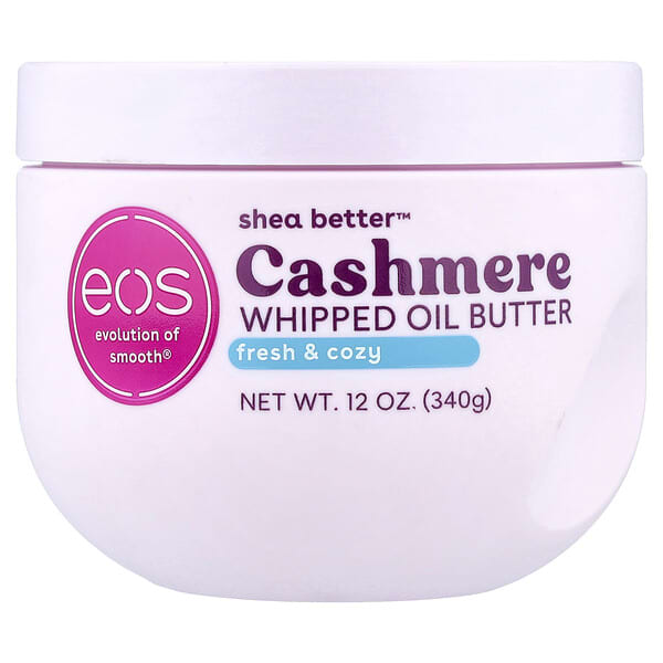 Shea Better™, масло-масло кешью взбитое, свежий и уютный, 12 унций (340 г)