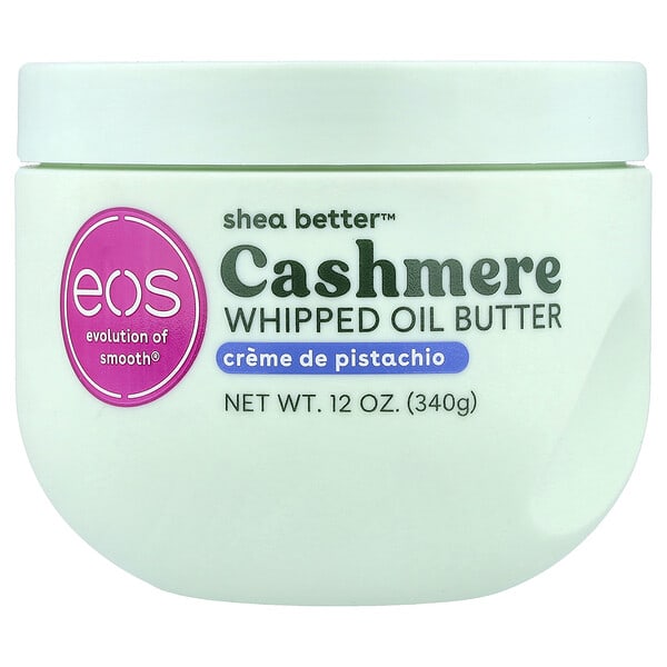 EOS Shea Better™, взбитое масло с кешью, крем из фисташек, 340 г