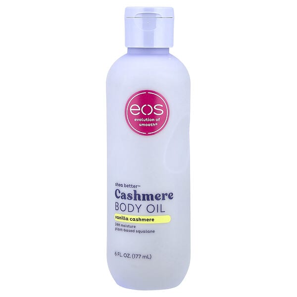 Shea Better™, масло для тела Cashmere, ванильный кашемир, 6 жидких унции (177 мл)