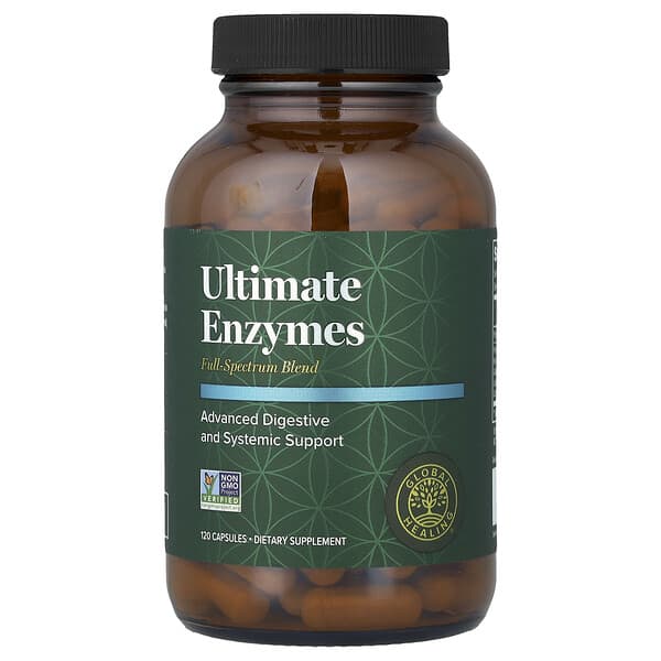 Ultimate Enzymes, 120 капсул