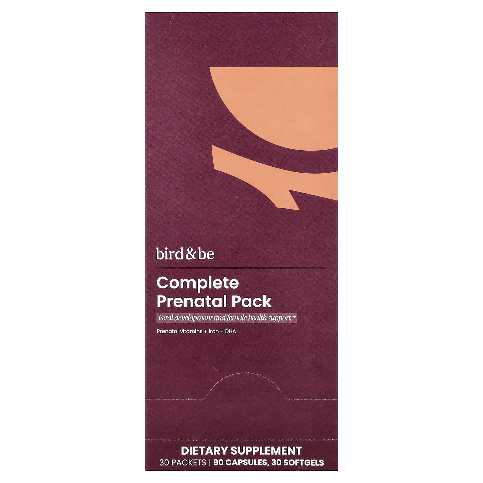 Complete Prenatal Pack, 30 пакетов