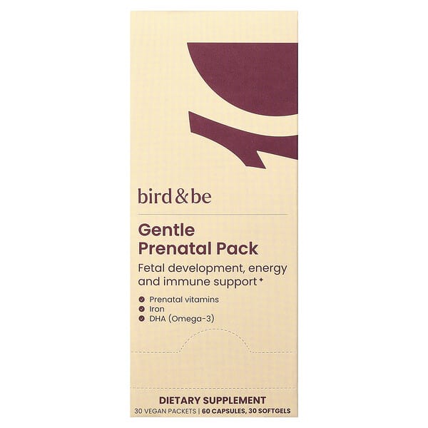 Gentle Prenatal Pack, 30 Vegan Packets