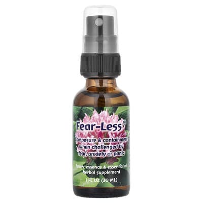 Fear-Less™ Эссенция цветов и эфирное масло 1 fl oz (30 ml)