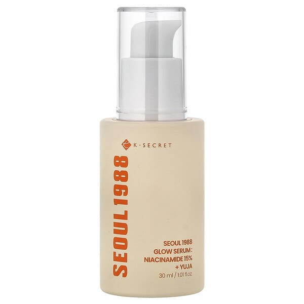 Сыворотка Seoul 1988 Glow Serum, Ниацинамид 15% + Юдзу, 1,01 жидкой унции (30 мл)