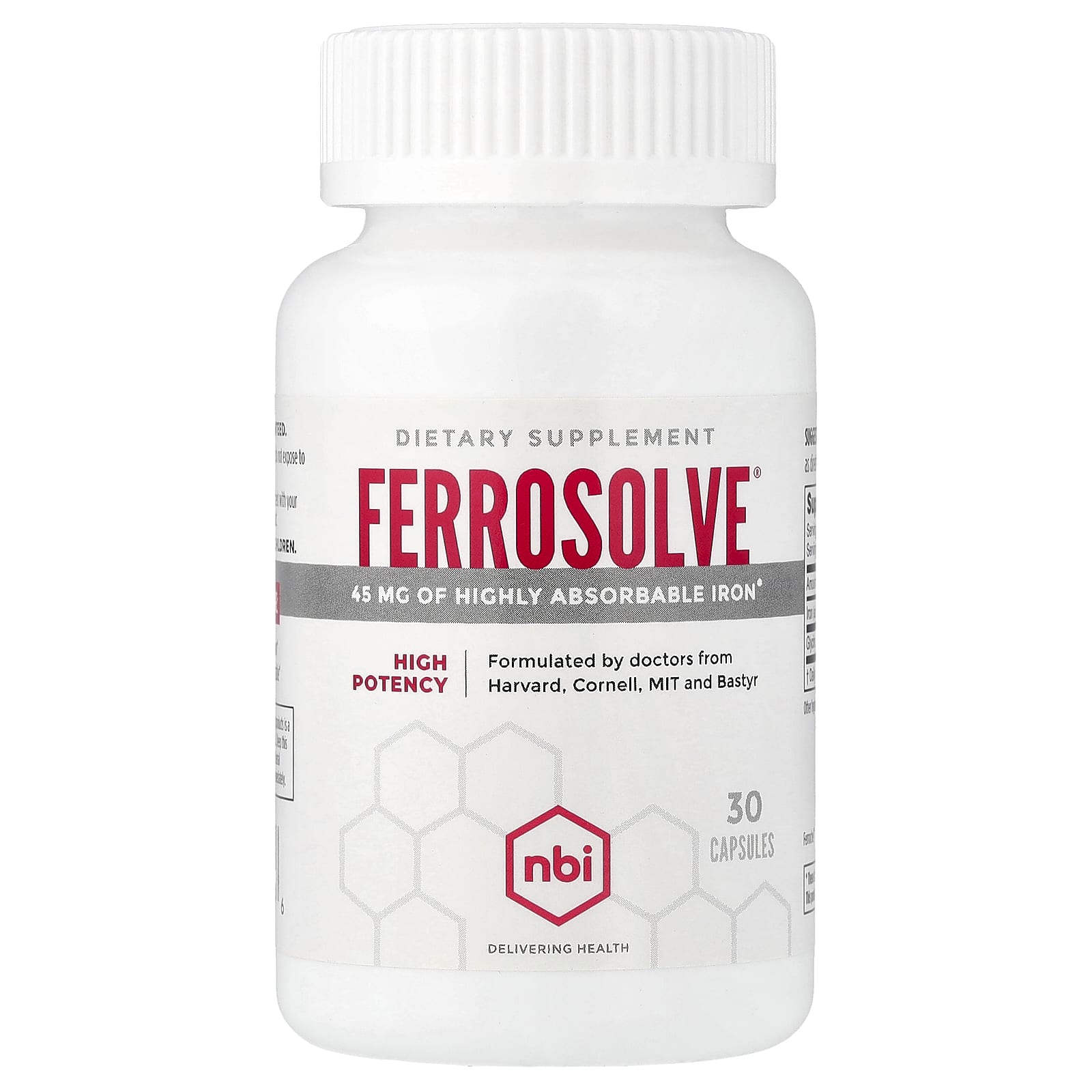 Ferrosolve®, 30 Capsules