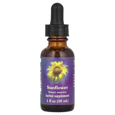 Sunflower, цветочная эссенция, 1 fl oz (30 ml)