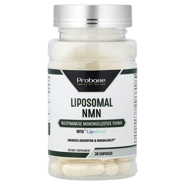 Липосомальный NMN с LipoAvail®, 30 капсул
