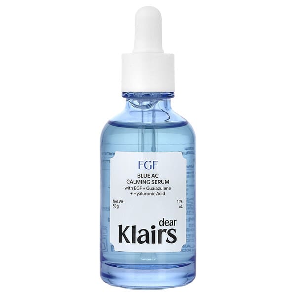 EGF Blue успокаивающая сыворотка, 1,76 унции (50 г)