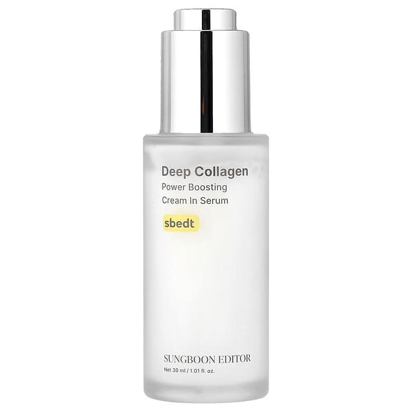 Сыворотка-крем Deep Collagen Power Boosting, 1.01 жидких унции (30 мл)