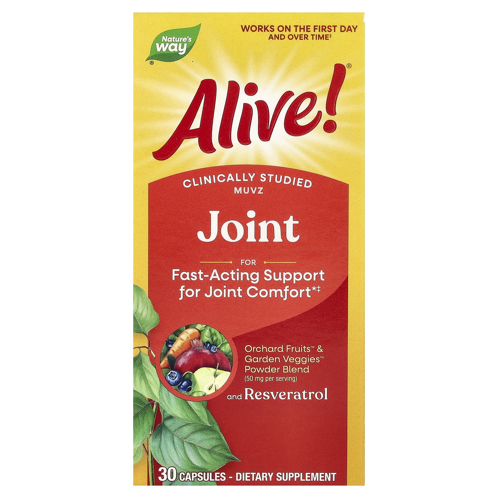 Alive!® Joint, 30 капсул