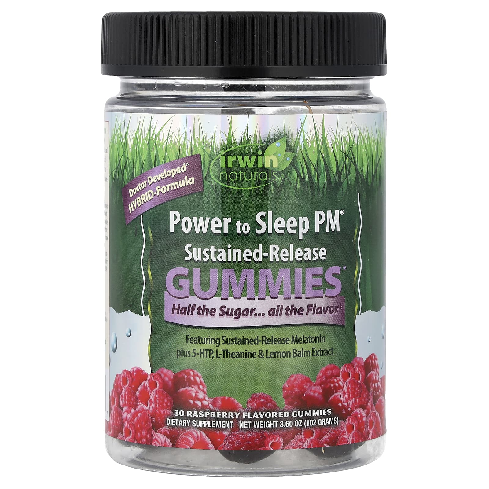 Жевательные витамины Power to Sleep PM® Raspberry, 30 шт.