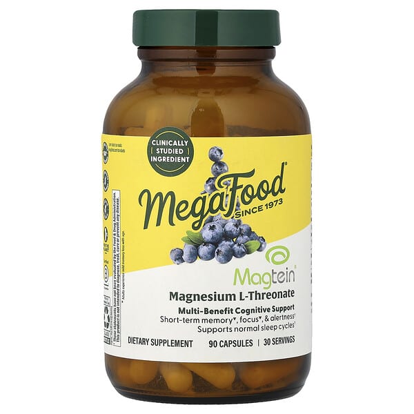 Magtein® Magnesium L-Threonate, 90 Capsules