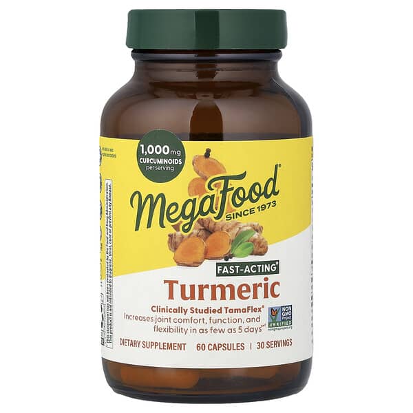 MegaFood Куркума 60 капсул