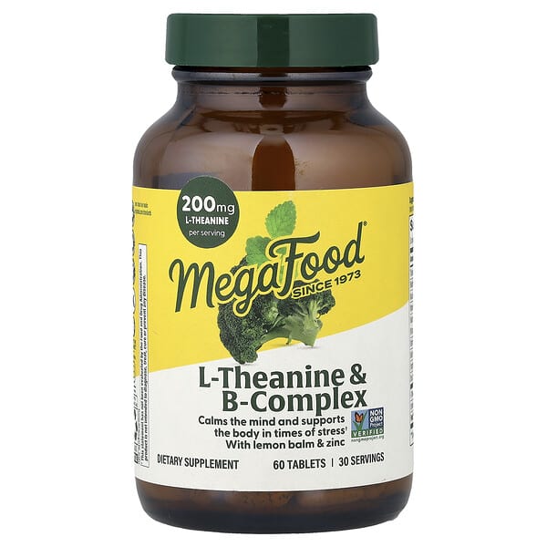 L-Theanine & B-Complex, 60 таблеток