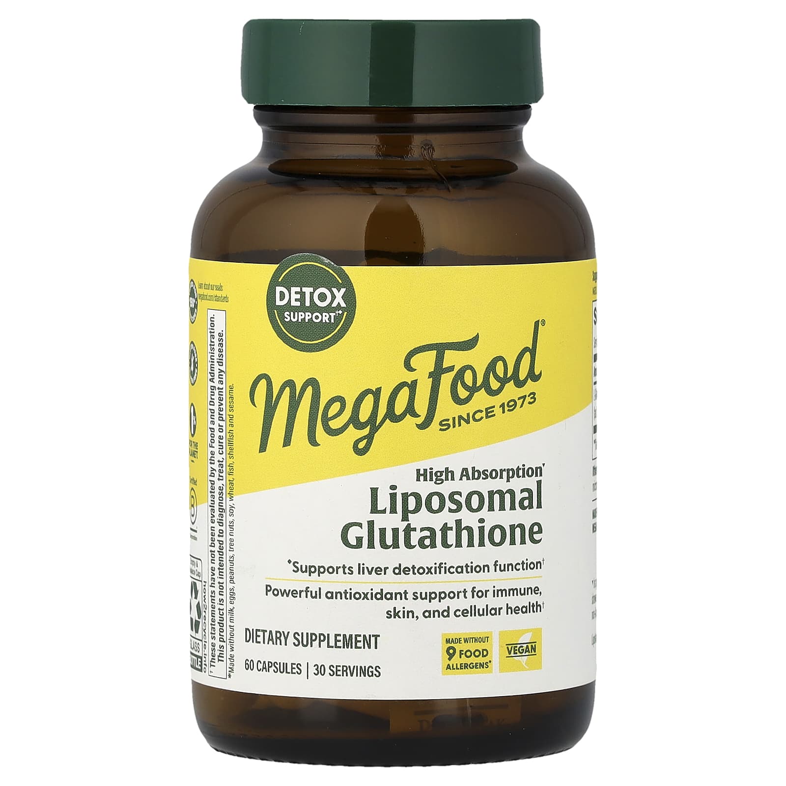 Глутатион Liposomal Glutathione, 60 Capsules