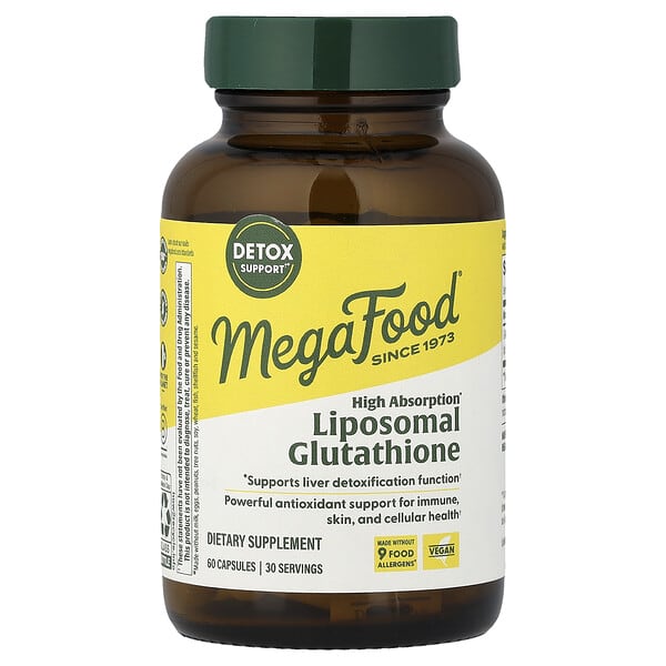 Глутатион Liposomal Glutathione, 60 Capsules