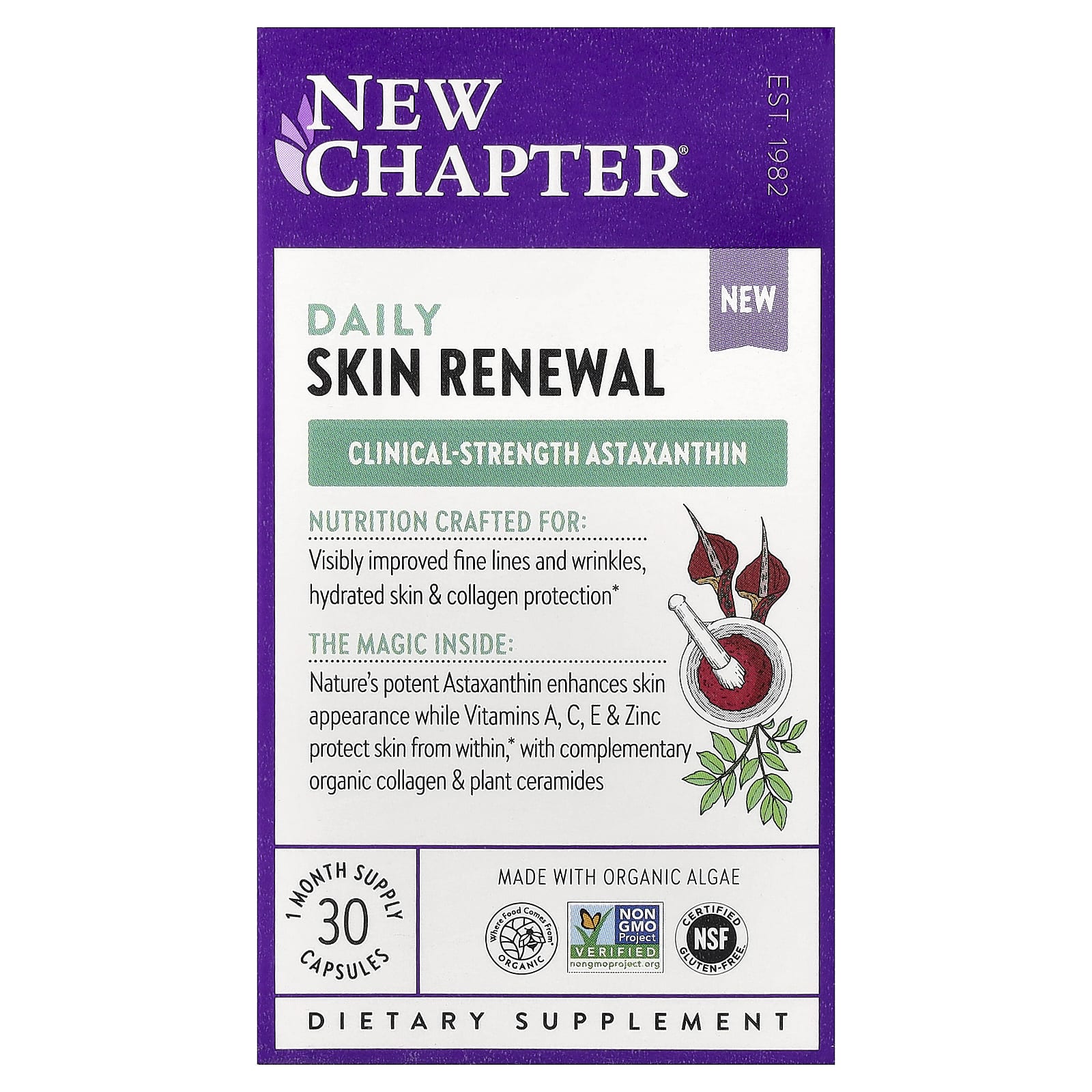 Daily skin renewal, 30 капсул