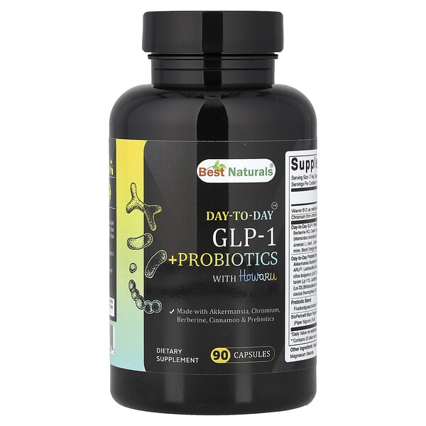 Day-To-Day™ GLP-1 + пробиотики, 90 капсул
