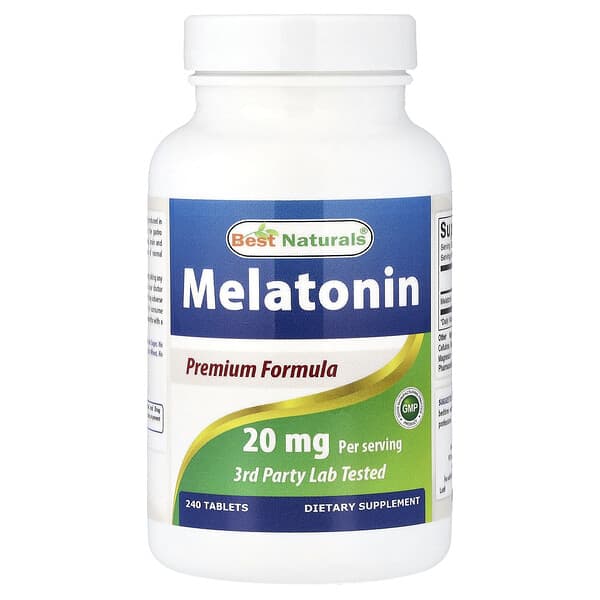 Мелатонин, 240 таблеток (10 mg per Tablet)