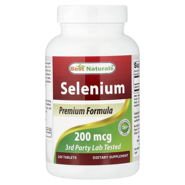 Селен Selenium 200 mcg 240 Tablets