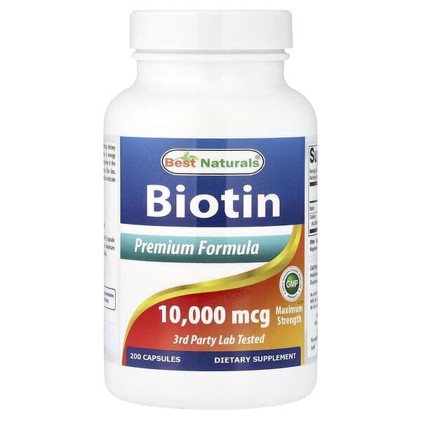 Биотин Maximum Strength 200 Capsules