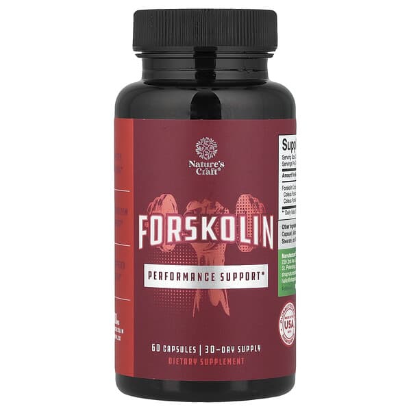 Forskolin, 60 Capsules (250 mg per Capsule)