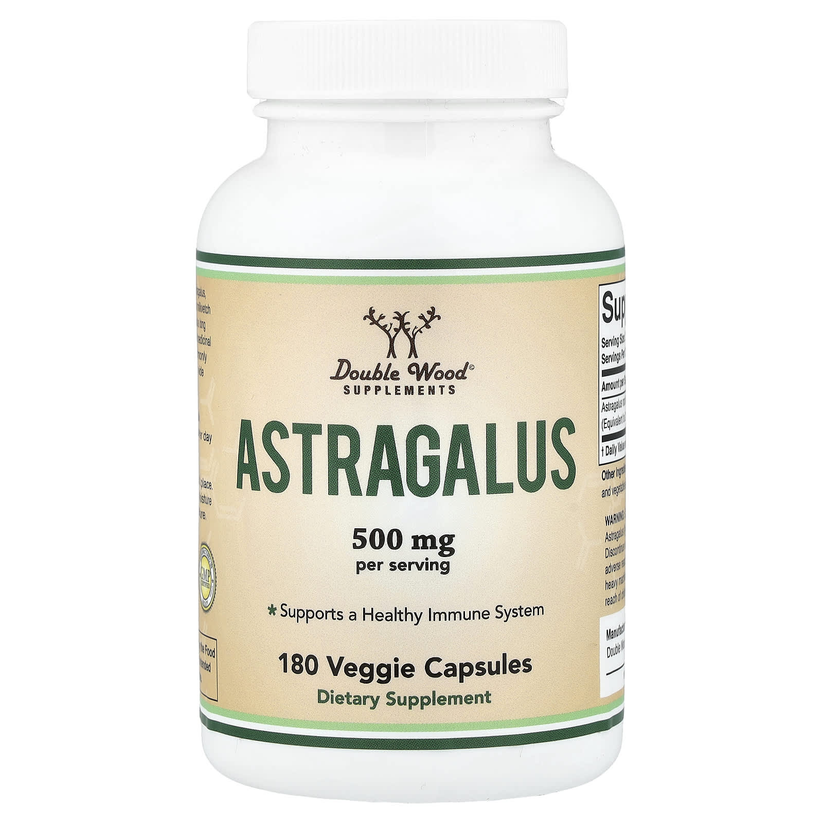 Астрагал, 180 вегетарианских капсул (250 mg per Capsule)