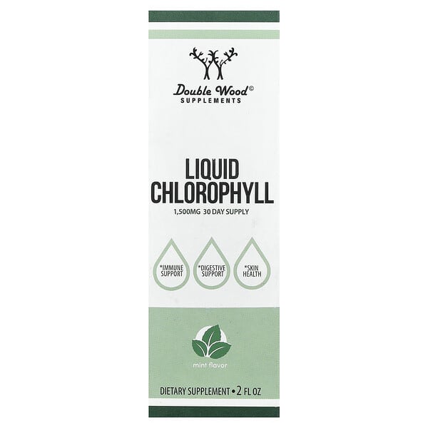 Жидкий хлорофилл, мята, 2 fl oz