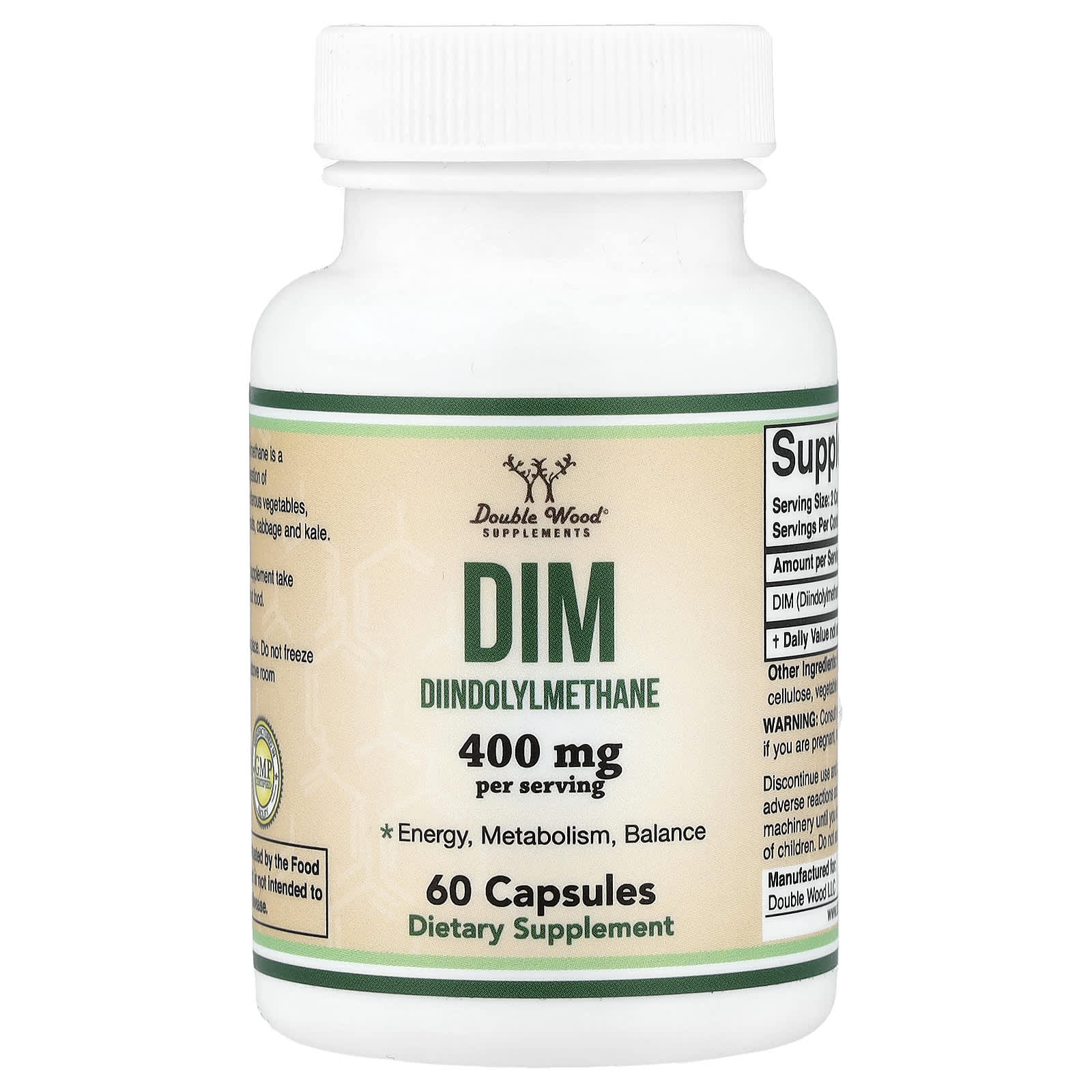 DIM, 60 капсул (200 mg на капсулу)