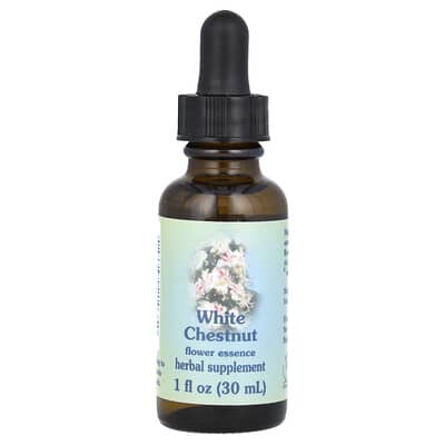 Эссенция цветов White Chestnut, 1 fl oz (30 ml)