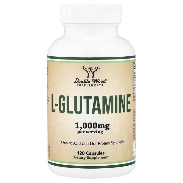 L-Glutamine, 120 капсул (500 mg на капсулу)