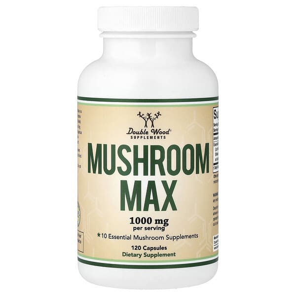 Mushroom Max, 120 капсул