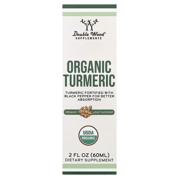 Органическая куркума, 2 fl oz (60 ml)