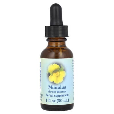 Цветочная эссенция Mimulus, 1 fl oz (30 ml)
