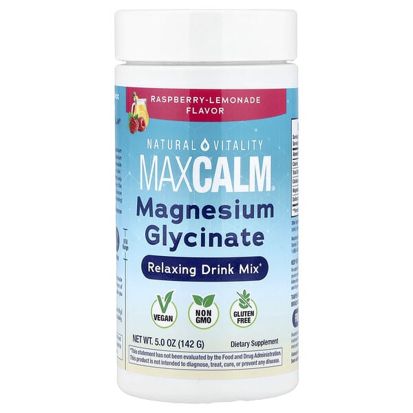 Напиток для расслабления MaxCalm®, Raspberry Lemonade, 5 унций (142 г)