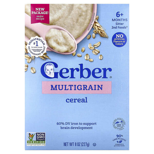 Multigrain Cereal, 6+ Months, 8 oz (227 g)
