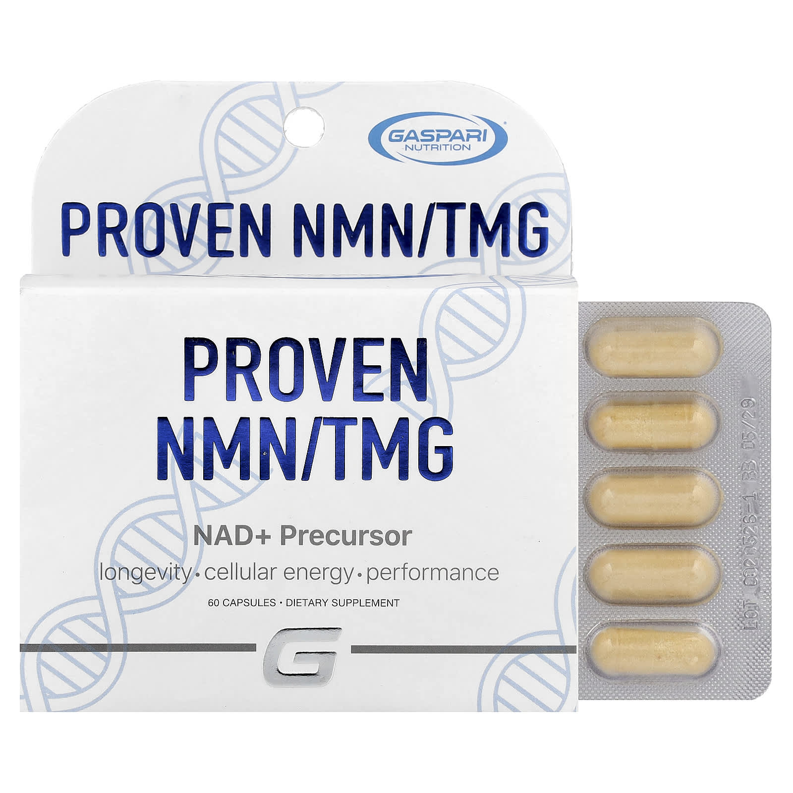 Proven NMN/TMG, 60 капсул