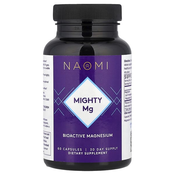 Mighty Mg, 60 Capsules (180 mg per Capsule)