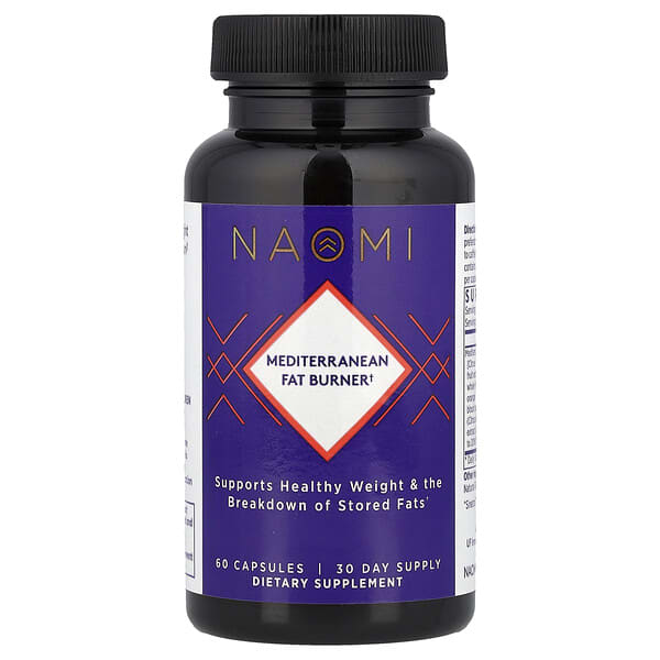 NAOMI Mediterranean Fat Burner, 60 капсул