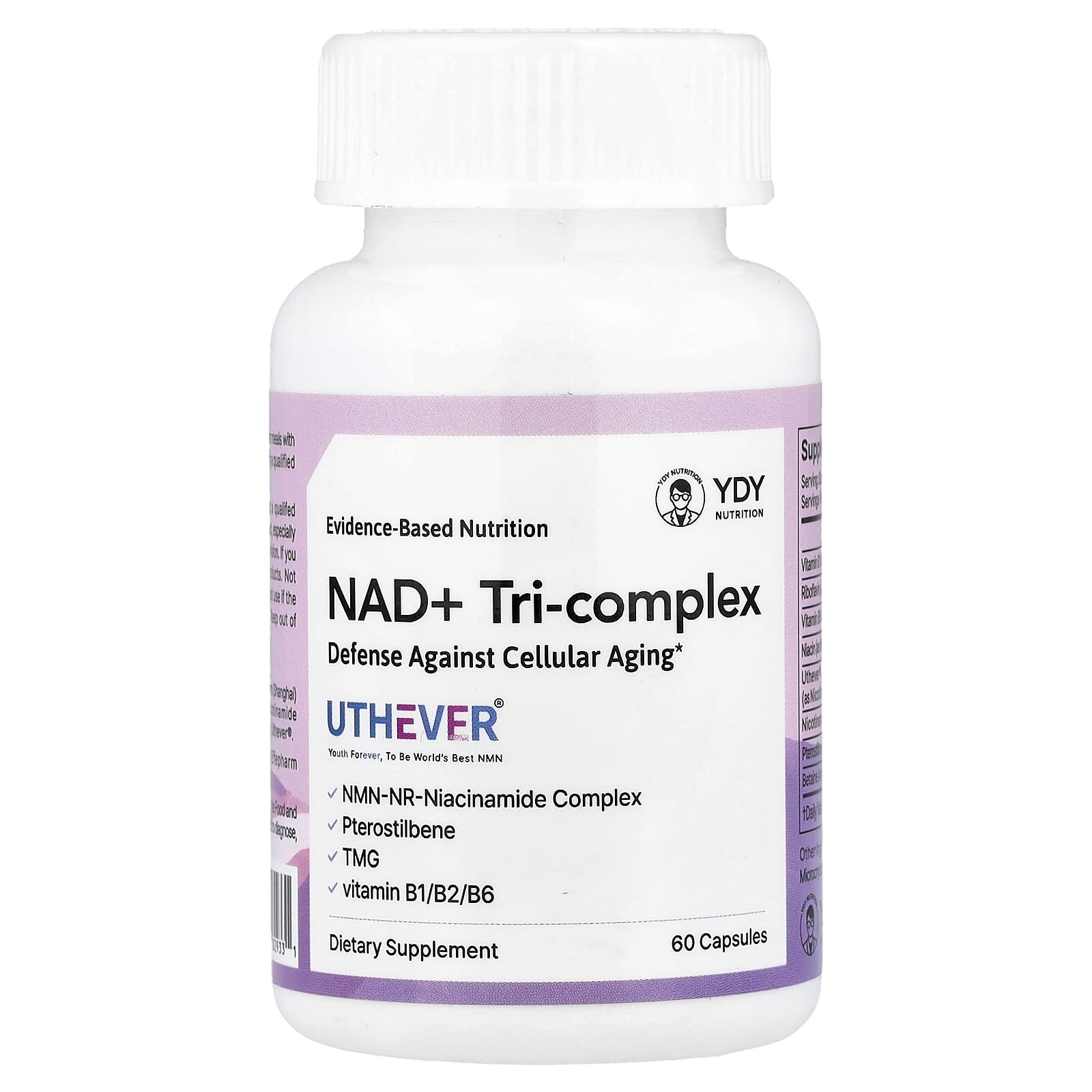 YDY NAD+ Tri-Complex, 60 капсул