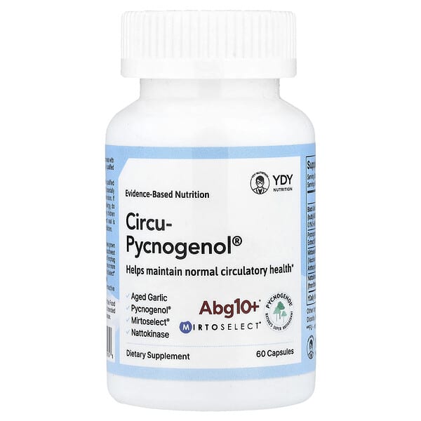 YDY Circu-Pycnogenol®, 60 капсул