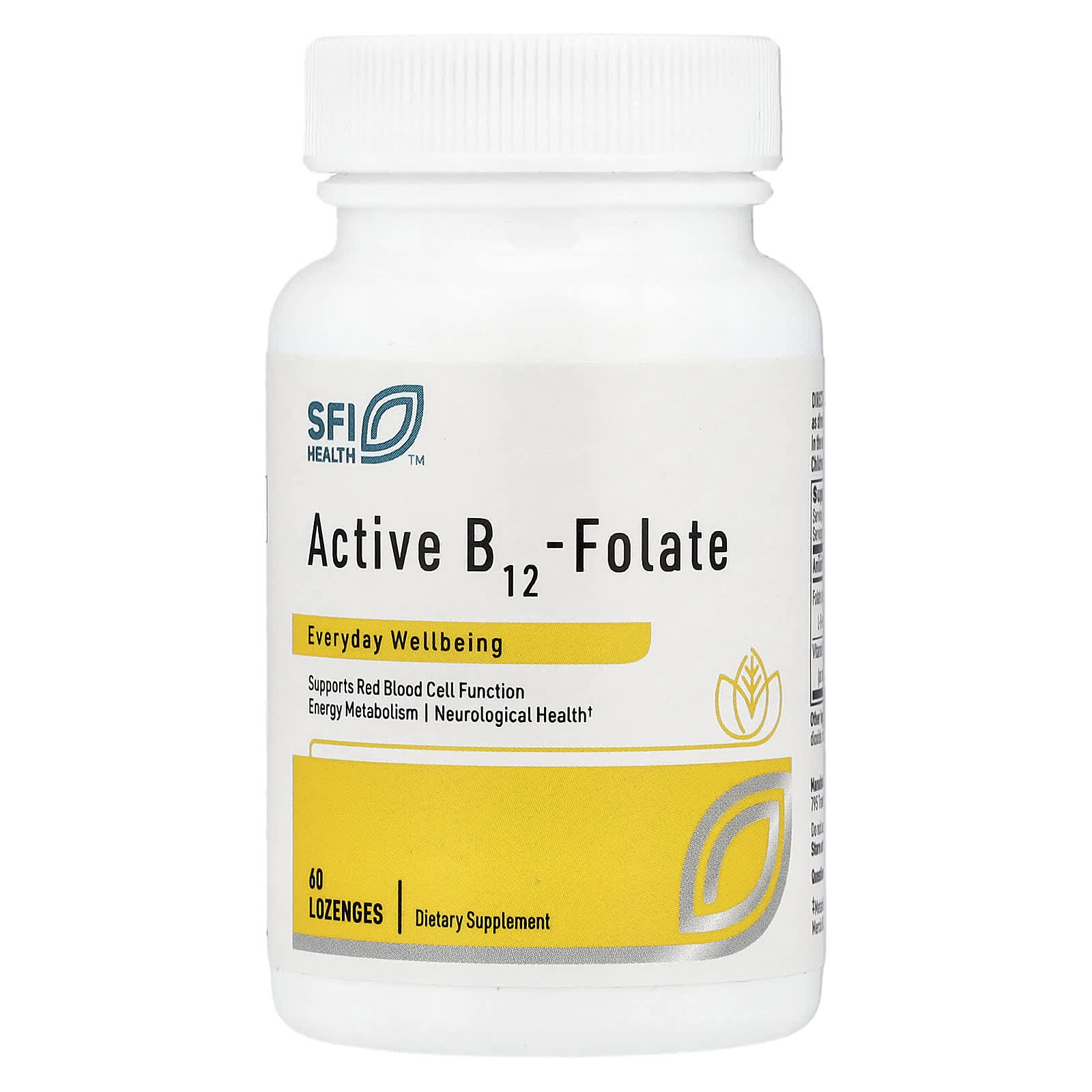 Active B12 Folate,  60 Lozenges