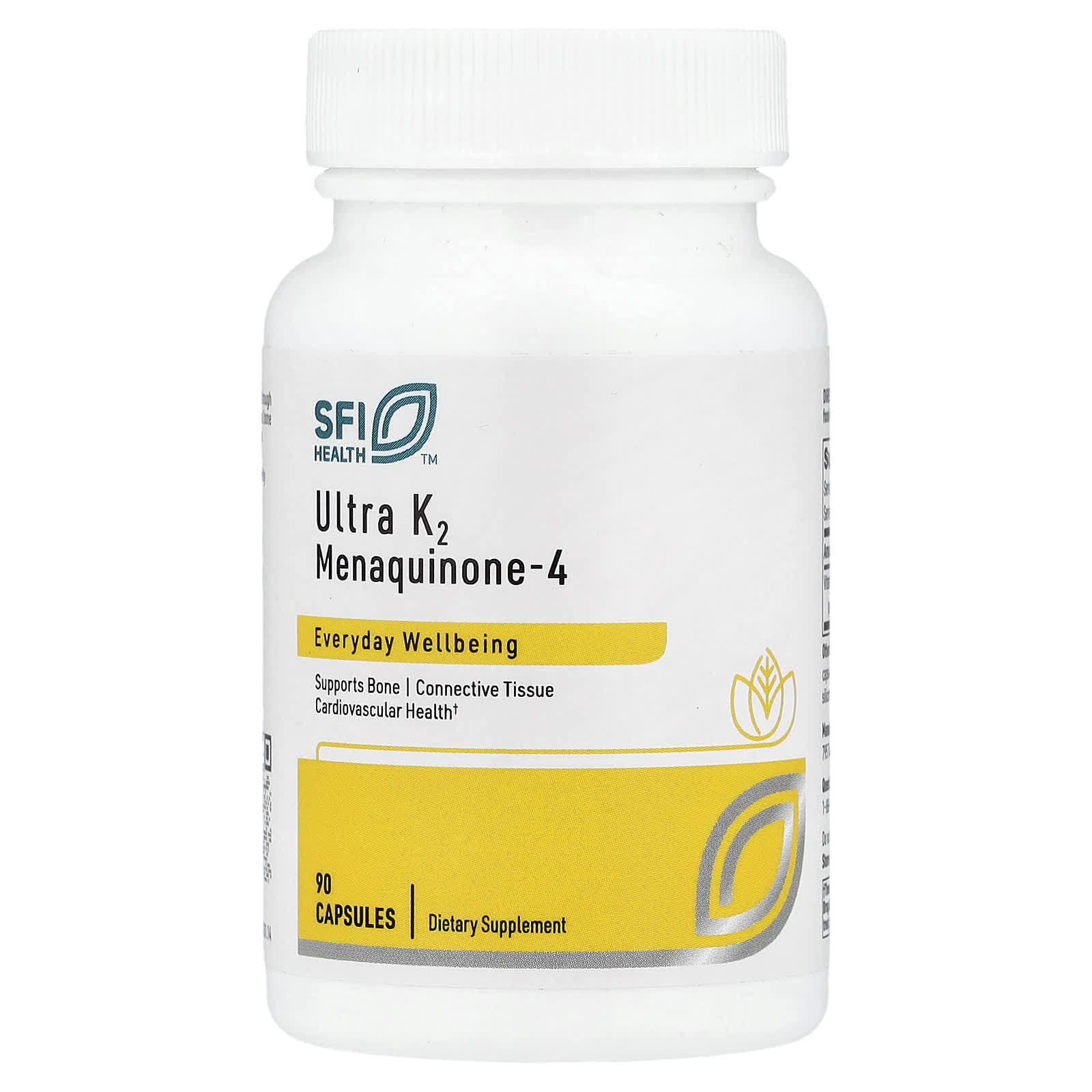 Ultra K2 Menaquinone-4, 90 Capsules (15,000 mcg per Capsule)
