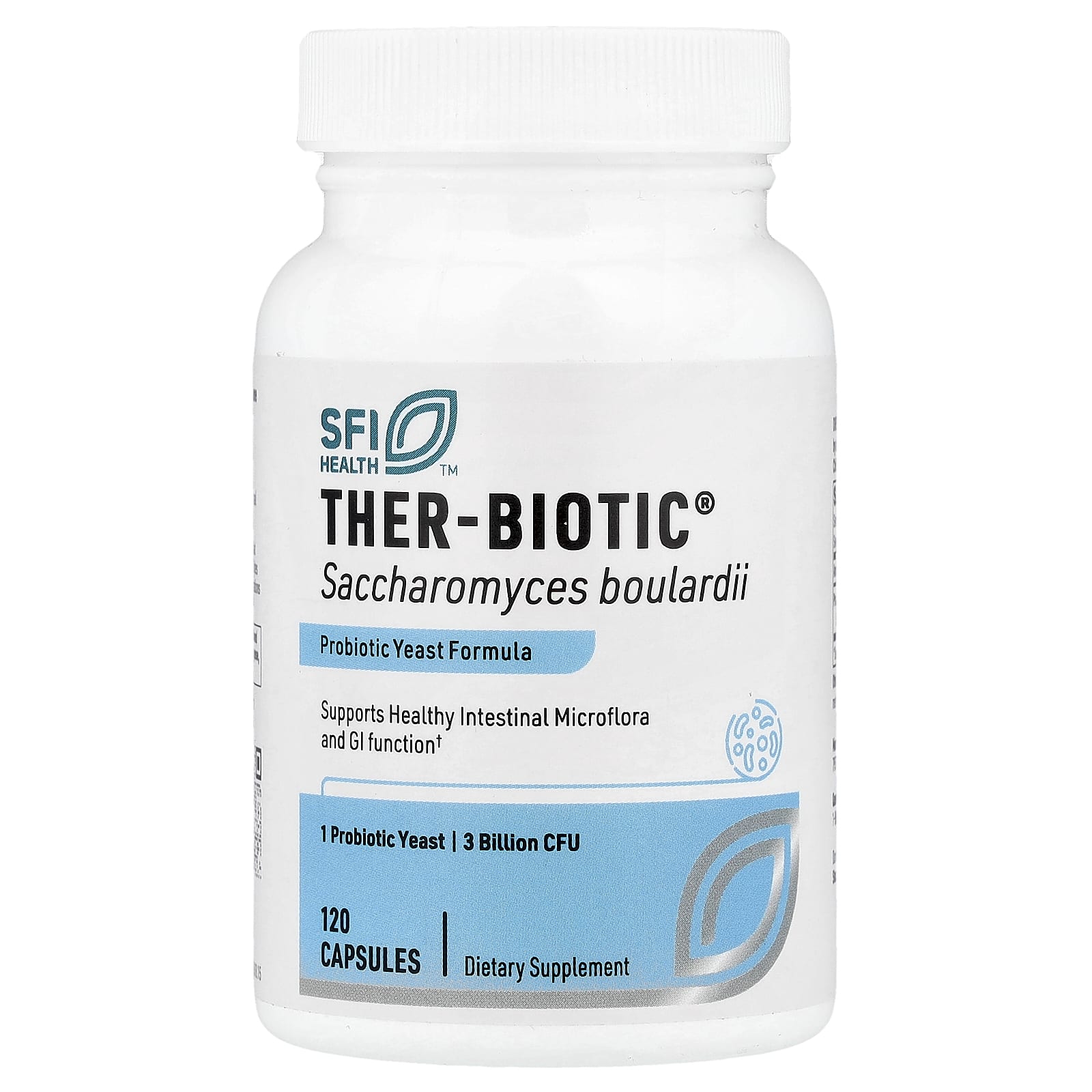Пробиотик Ther-Biotic® Saccharomyces Boulardii, 3 миллиарда КОЕ, 120 капсул